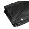 (8' x 14') (Black) HD Mesh Tarp Net Sun Shade Fence Screen Patio Canopy ...
