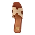thumbnail image 4 of Madden NYC Women's Raffia Slide Sandals, 4 of 6