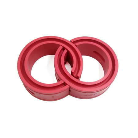 Bumper Absorber Replacement - Type-B Red Car Rubber Shock Absorber Spring Bumper Buffer Power Cushion 2pcs