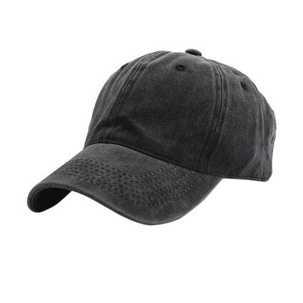 Qarigey Gorra de béisbol para amantes del algodón en primavera 2020, gorra informal, Snapback, ajustable, transpirable, sombreros sólidos para Sombreros negro Qarigey PS10361-11