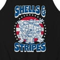thumbnail image 3 of Teenage Mutant Ninja Turtles - Shells And Stripes - Men's Tank Top, 3 of 5