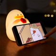 thumbnail image 2 of SHAR Cute Cartoon Duck Night Light with Phone Holder - Rechargeable & Hatless, 2 of 3