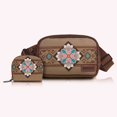 thumbnail image 5 of Riñonera Boho con correa ajustable bolso cruzado riñonera de moda para mujer, 5 of 5