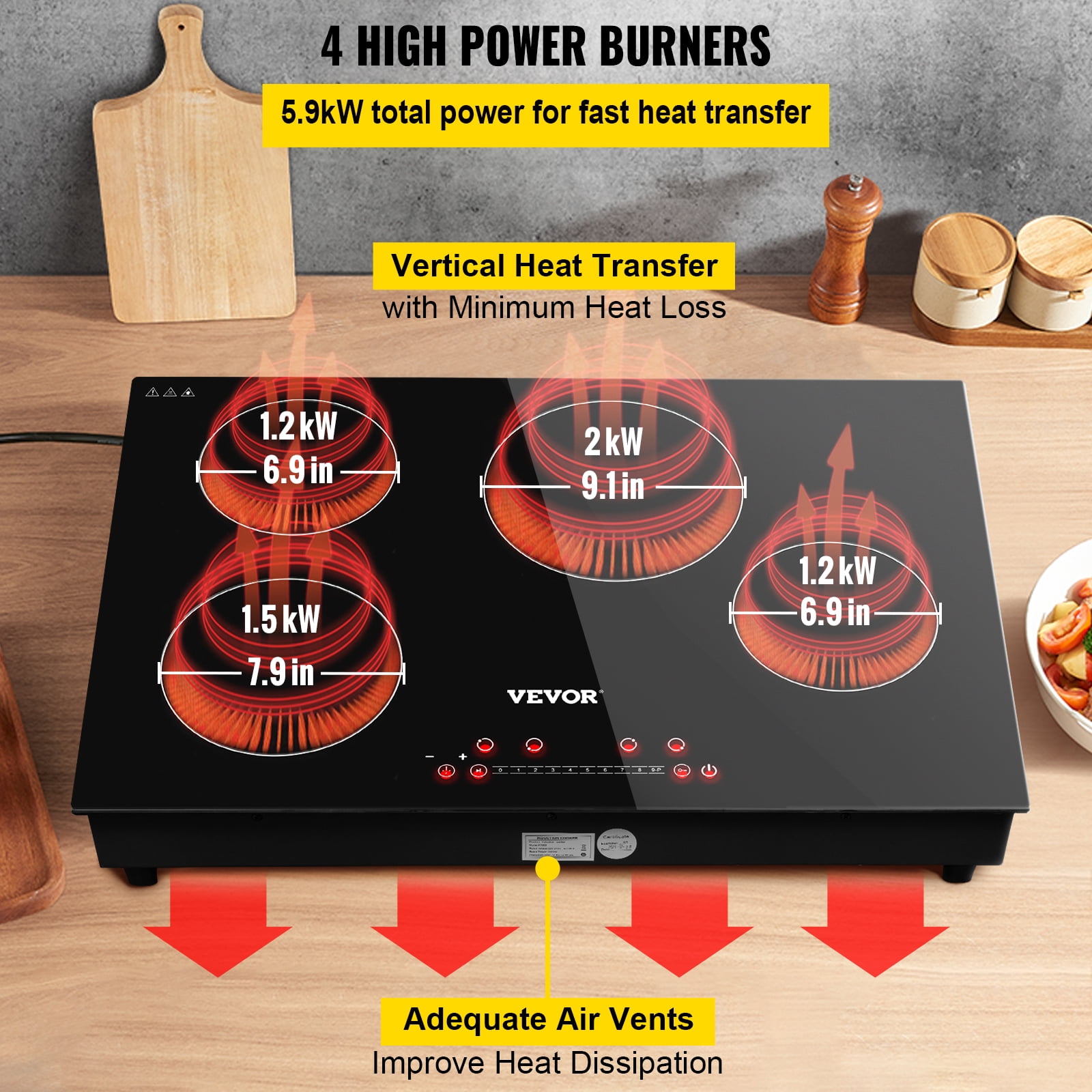 electric cooktop 110 volt