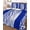 Blue, Navy, White, variant on Quilt King Size Bedding Set, Red Leopard Print Reversible Summer Quilt 3 Pieces, Abstract Vintage Animals Textured Srtipes Lightweight Bedspreads Coverlets with 2 Pillow Shams for All Seasons