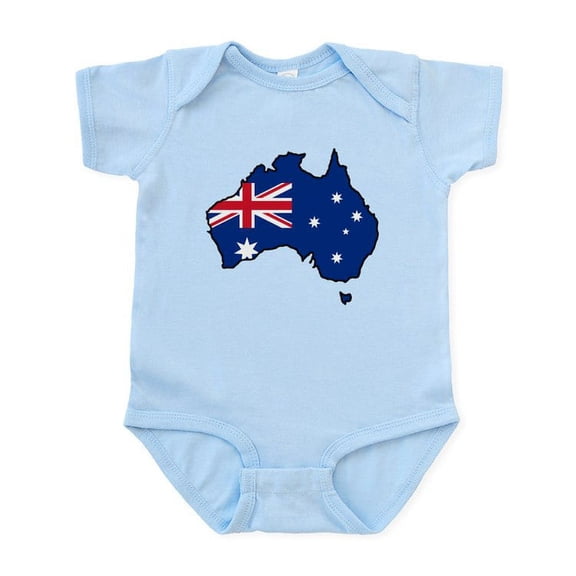 CafePress - Cool Australia Infant Bodysuit - Baby Light Bodysuit, Size Newborn - 24 Months