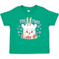 thumbnail image 3 of Inktastic I'm Two with Flowers and Cute Llama Cake Girls Toddler T-Shirt, 3 of 5