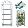 thumbnail image 1 of Heavy-Duty Rust-Resistant Tubes Mini Greenhouse, Appropriate Space For Indoor And Outdoor Use, No Tools Required And Roll-Up Zipper Doors Allow For Easy Access, 1 of 5