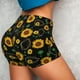 thumbnail image 4 of Fotbe Flower (2) Shorts Sin Costuras – Shorts Deportivos de Cintura Alta para Mujer, Elásticos para Gimnasio, Yoga, Running o Ciclismo-Medium, 4 of 8