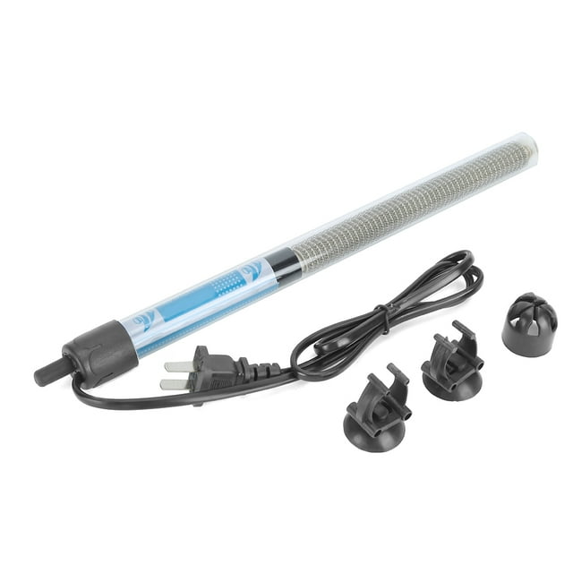 Acuario de vidrio, temperatura constante automática, varilla calefactora antiexplosión, tanque de peces, calentador de agua ahorrador de energía, enchufe CN 220V (300W)