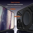 thumbnail image 4 of For Samsung Galaxy S25 Ultra Case Magnetic Kickstand Hollow Heat Dissipation Silicone + PC + Metal B, 4 of 5