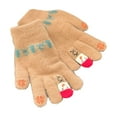 thumbnail image 1 of Winter Gloves Men Cute Christmas Snowman Split Finger Knitting Touch Screen, 1 of 6