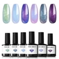 thumbnail image 1 of Set de esmaltes de uñas en gel modelones Chameleon, 6 colores, 7 ml, 1 of 9
