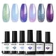 thumbnail image 1 of Set de esmaltes de uñas en gel modelones Chameleon, 6 colores, 7 ml, 1 of 9