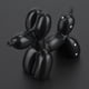 thumbnail image 2 of Globo de estilo del norte de Europa, decoración de mesa para perros, adorno familiar, decoración del hogar (negro), 2 of 9