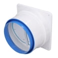 thumbnail image 3 of Range Hoods Check Valve, Automatic Easy Installation 1 Way Kitchen Check Valve ABS Stainless Steel Silicone With Reducing Circle For 5.9 To 7.1in Dia Pipe, 3 of 8