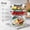 Gray, variant on 5-Pack Glass Meal Prep Containers with Locking Lids, Airtight Food Storage, Microwave, Oven, Freezer & Dishwasher Safe, 36 Oz (4.5 Cups)