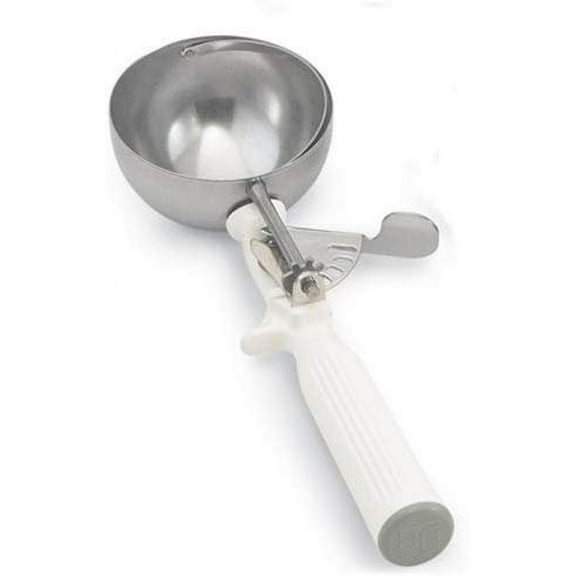 Vollrath 3-1/8' Antimicrobial Plastic Handle Disher Ice Cream Scoop