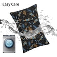 thumbnail image 6 of Pofeuu Space Rocket Print Polyester Microfiber Plush Pillowcases, Super Soft and Cozy Pillow Case Covers with Envelop Closure（Pillow core not included）-20"x30", 6 of 6