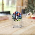 thumbnail image 2 of Happy New Year Miniature American Shepherd Family Cheer Winter Midnight Firework 16oz Pint Beer Glass Mug MAS Dog Lover Gifts Beer Glasses Cup - 02025, 2 of 5