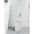 thumbnail image 4 of Gmogad Toilet Brush, Toilet Brush and Holder Set Bathroom Accessories, Toilet Scrubber with Clean Brush, Cleaning Supplies Toilet Bowl Cleaner Brush for Deep Cleaning, White, 4 of 6