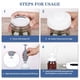 thumbnail image 2 of Kit Sellador Al Tarros Sellador Al para Almacenamiento Alimentos Sin BPA Herramientas (A), 2 of 6