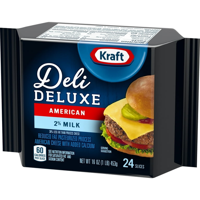 Kraft Deli Deluxe American Cheese Slices - 16oz/24ct