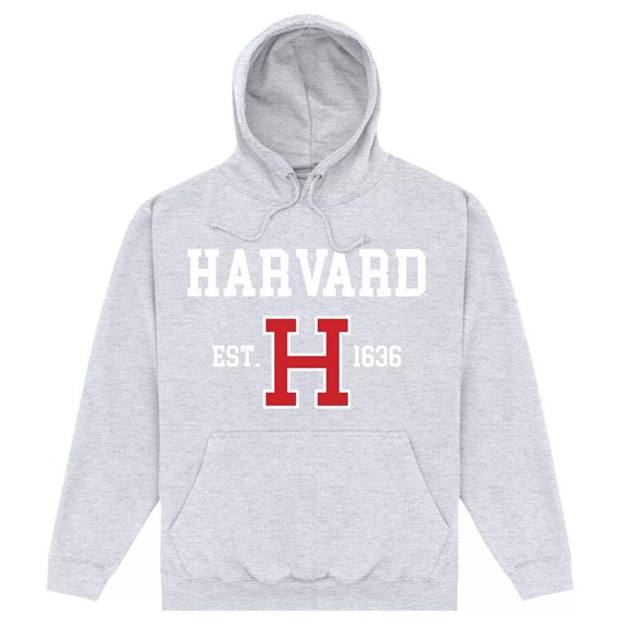 Harvard University Adult Est 1636 Hoodie