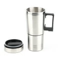 thumbnail image 3 of Car Electric Kettle, 12V 350ML+150ML Heating Cup, Durable Cup Warmer, Tea For Heating Coffee, 3 of 8