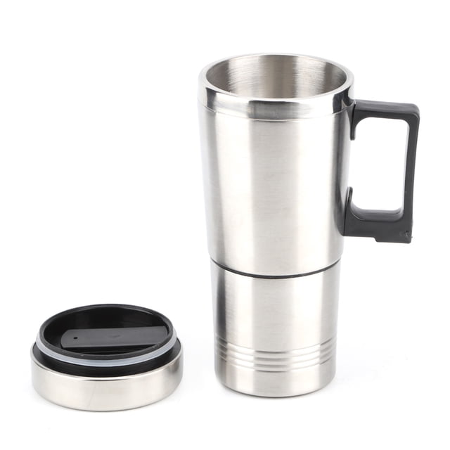 12V 350ML+150ML Heating Cup, Convenient Car Electric Kettle, For Car Tea Heating Coffee Travel