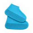 thumbnail image 2 of Waterproof Rainproof Shoes Covers Reusable Thicken Silicone Overshoes Rain Boots Adult Kids Non-slip Washable Wear-Resistant, 2 of 8
