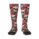 thumbnail image 1 of Balery Skull and Roses Calcetines novedosos Calcetines deportivos Calcetines hasta la rodilla Calcetines de algodón Calcetines originales y geniales, 1 of 6