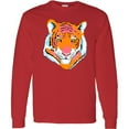 thumbnail image 3 of Inktastic Tiger Head Long Sleeve T-Shirt, 3 of 5