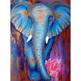 thumbnail image 1 of Dww-30x40cm 5d Diy Diamond Painting Full,lphant#a,diy Diamond Rhinestone, 1 of 5