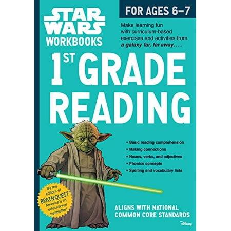 Pre-Owned 1st Grade Reading (Star Wars Workbooks) Paperback