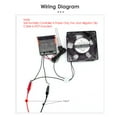 thumbnail image 4 of Riwcyla DC12V 10A Digital Soil Humidity Controller with Sensor 0%~RH Measuring with 1M Humidity Controller Sensor Probe, 4 of 6