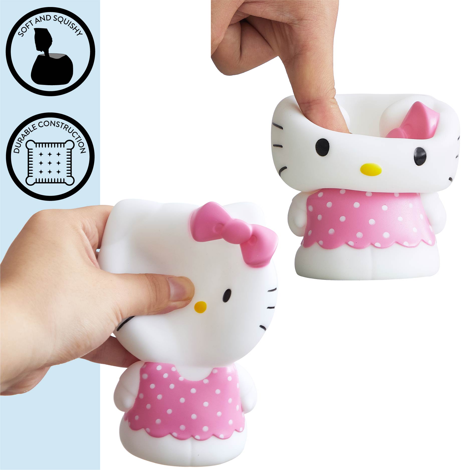 Hello Kitty LED Squishy Mood Light, White