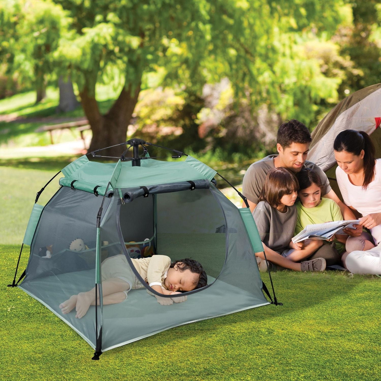 Tente Camp KidCo PeaPod - Gris