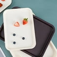 thumbnail image 2 of Drain Rack Kitchen 2 Utility Tray for Everyday Use with Scratch- Design and Rectangular Serving Convenience, 2 of 6