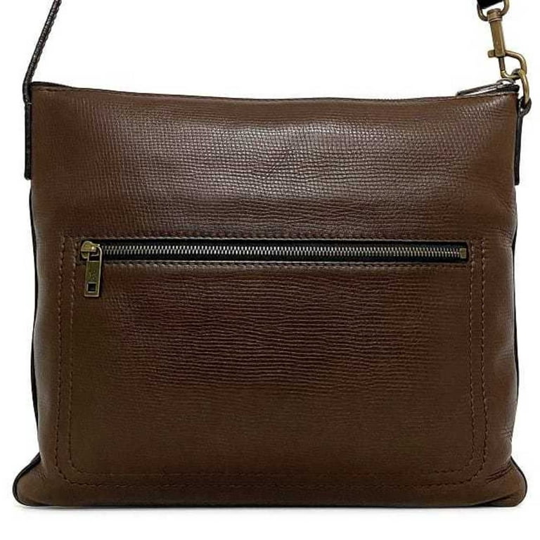 Calvin Klein - Authenticated Handbag - Leather Brown for Women, Never Worn