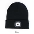 thumbnail image 2 of Gorro con Luz LED Gorro Recargable por USB con 4 Gorros Regalos para Papá Negro, 2 of 7