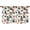 Brown Mushroom Plant, variant on Blackout Kids Curtains,Brown Mushroom Plant White Pattern Childrens Insulated Curtains Set Of 2,Bedroom Essentials,Toddler Room Decor 42"x54"