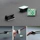 thumbnail image 4 of Clips autoadhesivos de 100 piezas, cables de agrupamiento que organizan clips de oficina, cocina, tocador, automóvil Baoblaze autoadhesivo, 4 of 8