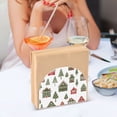 thumbnail image 3 of Yayeee Napkin Holder for Table Kitchen Paper Tissue Organization, Green Christmas House, 3 of 8