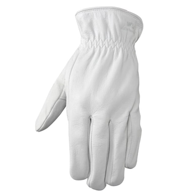 Guantes Wells Lamont L de piel de cabra Driver Pearl Grey