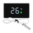 thumbnail image 2 of Fule LED Touch Display Baby Bath Thermometer 0-99°C Measuring Range Thermometer, 2 of 8