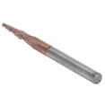 thumbnail image 3 of Tapered Ball Nose End Mill Eujgoov Cone End Mills Bronzed Tungsten Steel Router Bits For CNC Machine Engraving, 3 of 8