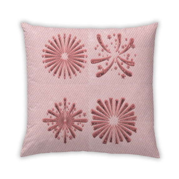 Ahgly Company Outdoor Square Contemporary Throw Pillow, 18 inch by 18 inch