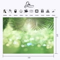 thumbnail image 3 of ABPHOTO Polyester 7x5ft Blurred Backdrop Blurred Green Leaves Minimalistic Photography Background and Studio Photography Backdrop Props, 3 of 5