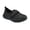 Black, variant on Women's Diabetic Shoes Adjustable Strap Extra Wide Orthopedic Walking Flats for Swollen Feet and Neuropathy Black